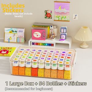 KUWUBIANJING | Transparent Storage Containers for Beads Large Size