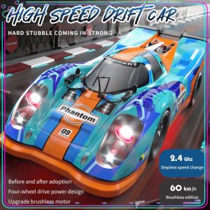 JDD[Available][Fast delivery]Scy-16307pro 60/km Brushless Remote Control Car 1:16 4wd Drive Flat-running Drift Car Competitive High-speed Car Model Toys
