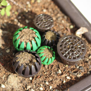 New 1PCS Plants Fertilizer Basket Flowerpot Fertilizer Cup With Lid Plant Growth Supplies For Plant