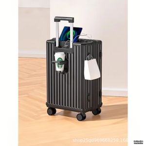 Qieyin Garden | Suitable for Cabin Use High Capacity Mens Luggage 20 Inch