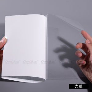 Handmade DIY Cold Laminating Film A4 Full Holographic Laser Layering Film Glossy Matte Waterproof Scratch-Resistant Bopp Laminating Film