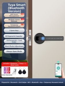 FALEISTON | Fingerprint Password Smart Electronic Door Lock