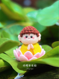 DIY วัสดุถักขนสัตว์สำหรับทำเครื่องรางยันต์เล็กๆ ของเจ้าพ่อพุทธะ ห้อยในรถ ตกแต่งบ้าน ของขวัญจากทวีปเอเชียตะวันออกเฉียงใต้