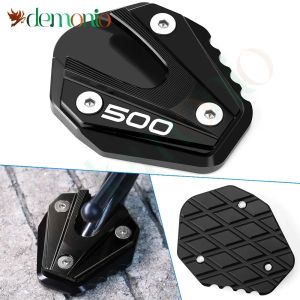 Honda Rebel 300 500 CMX300 CMX500 Nhôm CNC Chân Đế Bên Đứng Máy Phóng Miếng Lót Chân Đen/Đỏ Xe Máy Phụ Kiện Cho 2017-2024 Mô Hình