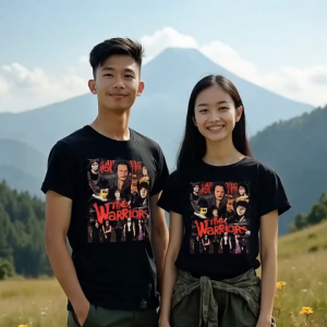 ANTCUSTOM T-Shirt Kaos Vintage Dewasa The Warriors Bahan 24s