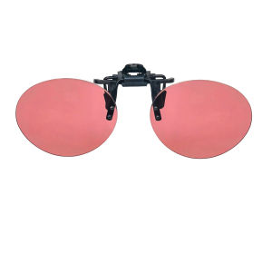 SHINU | SHINU Flip‑up FL‑41 Migraine Clip‑on Lenses Light Sensitivity Photophobia Eyeglass Clip Reduce Screen‑Triggered Headache