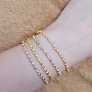 JIN JING RANTAI TANGAN SAWI/BERAS EMAS 916 TULEN 3.76G-5.84G