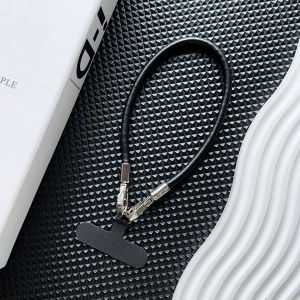 Fashionable Leather Universal Lanyard For Mobile Phones Wrist Short Lanyard key Bag Multi-Purpose Anti-Loss Lanyard