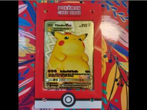 Thẻ Pokemon kim loại nặng Pikachu Vmax sản xuất năm 2019 Nitendo GAME FREAK Mua 1 được 3 1459 d9 4-2