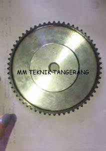 Sprocket RS 120 x 49 T Gear Rantai Single Gir gigi Z 49T RS120 -1 120Z49 120X49T 120-1 tipe B