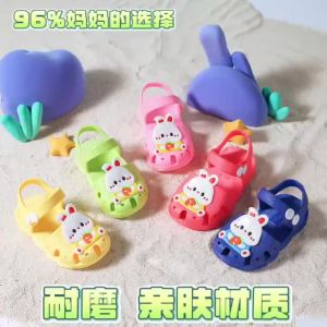 Childrens Sandals Closed Toe Anti-Kick Non-Slip Toddler Shoes Summer Infant Soft Bottom 0-3 Baby Girl Sandals-Year-Old Boy