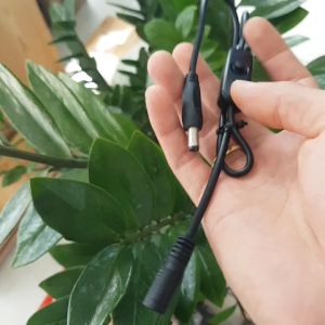 Dây Công Tắc Nguồn 5V 12V DC CT12-40 Dài 40CM Dây Công Tắc Quạt