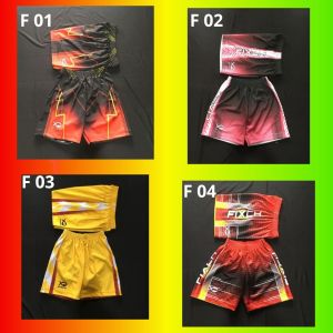 3PCS GEBYAR HEMAT CELANA OLAHRAGA VOLI FIXCH FULL PRINTING RANDOM BUAT TARKAM COCOK BUAT PRIA DAN WANITA CELANA PENDEK OLAHRAGA SPORT