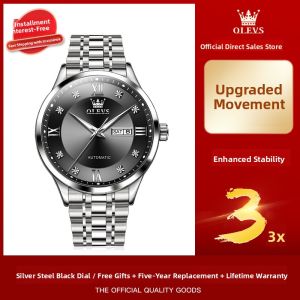OLEVS | Automatic Simple Style Water-Resistant Mens Watch