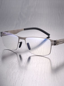 Glasses Frame Big Fat Wide Face No Screw Full-Frame Ultra Light Elastic Glasses Frame Black Male Arthur Myopic Anti Blue-Ray