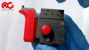 10mm/13mm Switch Mesin Bor Bosch Gsb550 / Skakel Bor Bosch Gsb550 / Saklar Bor Drill Gsb550