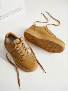 Warrior | Autumn New Retro Brown Color Women Shoes