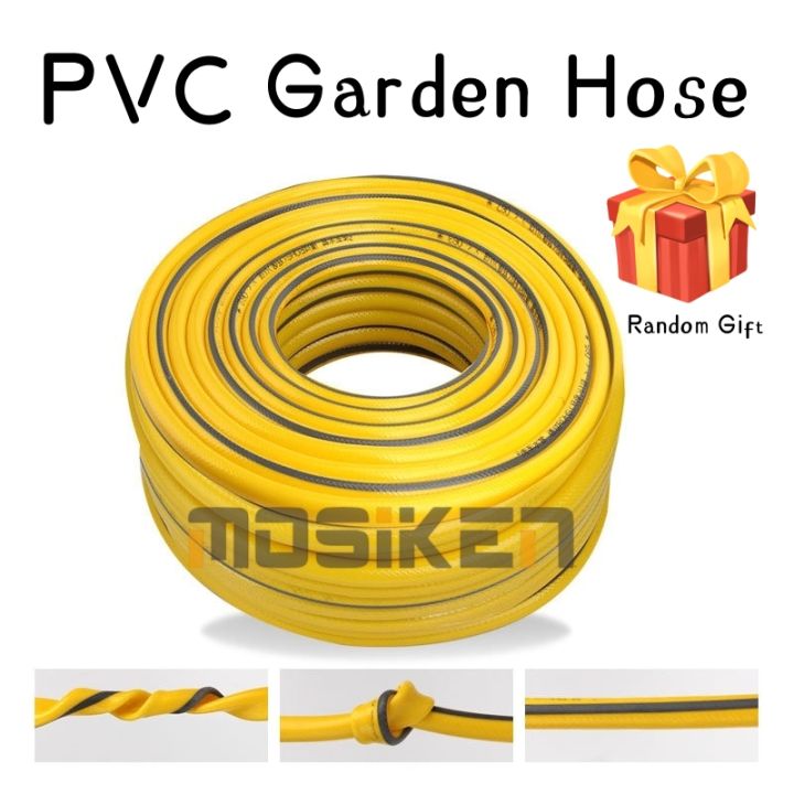[MOSIKEN ] PVC Hose for water Car wash hose Pipe Gardening Washing
