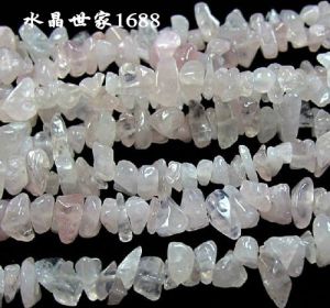สร้อยข้อมือคริสตัลฟ้าธรรมชาติ DIY วัสดุ หินปูนสีชมพู หินธรรมชาติ ลอกคราบ สร้อยข้อมือชิ้นส่วน คริสตัลสีชมพู