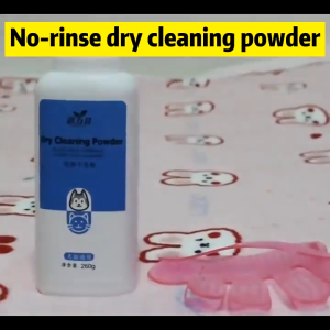 Pet Grooming 260g Dry Shampoo For Dogs Deodorant Antipruritic Cat Dog Shower Dry Cleaning Powder