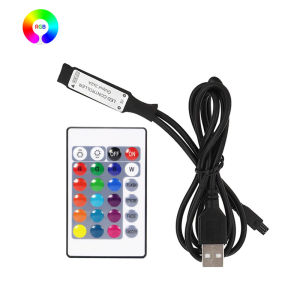 Rgb Lighting Controller 5V 4Pin RGB Led Controller RGB Led Lights Controller Remote USB Smart Controller RGB Color Changing