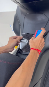 สติกเกอร์กันรอยฝาน้ำมันHonda pcx160(2021-2024)