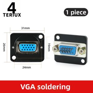 TERIUX | Audio Adapter 3.5mm to XLR Female 6.5mm to XLR Male