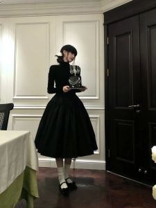 กระโปรงทรงเอเอวสูง กระโปรงทรงร่ม กระโปรงทรงเอทรงพอง กระโปรงสีพื้น ฤดูใบไม้ร่วง/ฤดูหนาว กระโปรงสีพื้น กระโปรงทรงเอเอวสูง