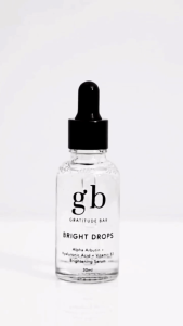 GRATITUDE BAR Bright Drops 30mL (Bundle of 3) Brightening Serum w/ Niacinamide + Alpha Arbutin + 7 types of Hyaluronic Acid