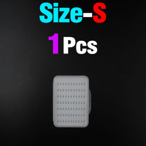 1Pcs Transparent Fly Fishing Box Dry & Wet Nymph Flies Organizer Box S/M/L 3 Sizes For Lake River Trout Bass Outdoor Fishing