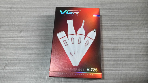 VGR V-825 4 in 1Professional Lady Hair Body Trimmer Set Electric Facial Shaver Nose Trimmer for Woman