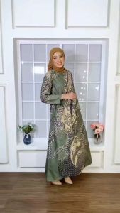 GAMIS BATIK WANITA CANTIK BUSUI JUMBO M L XL XXL 3L 4L 5L
