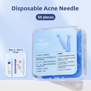 MONLEYTA | Disposable Acne Needle Pimple Removal Tool Fat Particle Removal Device One Time Use Dark Spot Remover Skin Care Tool