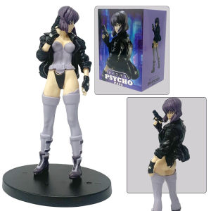 In stock 18cm Anime S.A.C Action Figure Motoko Kusanagi Figure Model Ornament Room PVC Collectible Model Doll Toys Boys Gifts