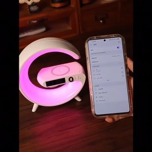 Wireless charging Bluetooth audio atmosphere light High appearance level fever level subwoofer Holiday birthday gift boys and girls