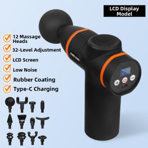LIWAN | 12-Head 32-Level Rechargeable Professional LCD Massager