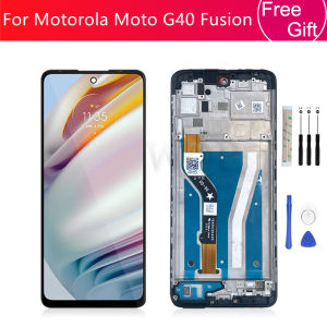 For Motorola Moto G40 Fusion LCD Display With Frame Touch Screen Digitizer Assembly Replacement