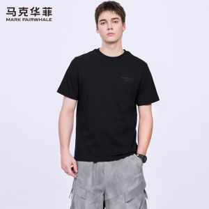 Mark Fairwhale | Breathable Icy Cotton Short Sleeve Round Neck T-Shirt