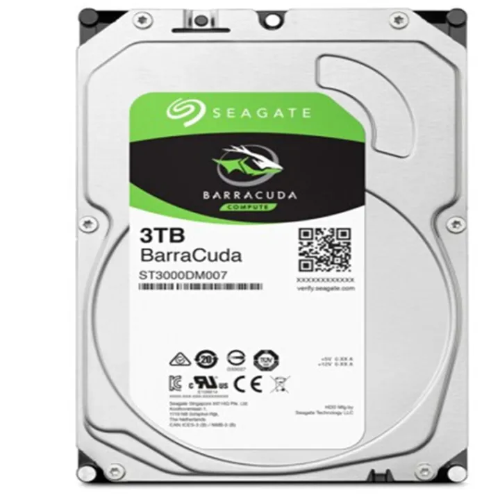 Seagate | Surveillance Desktop Hard Drive 3.5 Inch 7200 RPM 64MB Cache 3TB