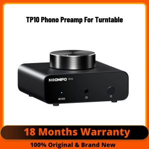  NEOHIPO TP10 Phono Preamplifier Tone Control Mini Preamp For Turntable RCA/3.5MM Output Low Noise Headphone Preamplifier