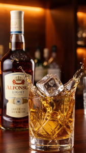 Alfonso Light Brandy 1L (1000ml) 25% ABV Smooth Taste