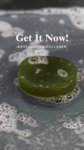 Erhsali Fish Collagen Soap Nasa - Fishco Nasa - Membantu Menyamarkan Kerutan - Mengencangkan - Menghaluskan - Mencerahkan - Mengembalikan Elastisitas Kulit - Kosmetik Herbal Online