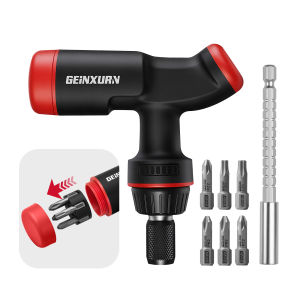 Bộ Tua Vít Ratchet Tay Cầm Chữ T Geinxurn Đầu Nối Bằng Thép Hợp Kim & Bộ Dụng Cụ Sửa Chữa Đa Năng Từ Tính S2 FIXEDGE Bộ Dụng Cụ Sửa Chữa Nhà Cửa