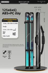 BENNUO | Túi Đựng Cây Dù Kết Hợp Túi Lưu Trữ Dụng Cụ Cá Lightweight Large Capacity Multi-functional