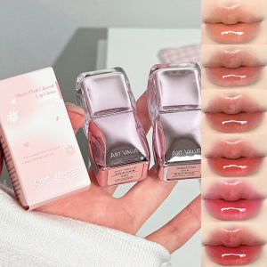 Art Value Mirror Shine Lip Gloss Hydrating & Moisturizing Long-Lasting Luminous Finish Smudge-Proof และ Brightening Lip Gloss