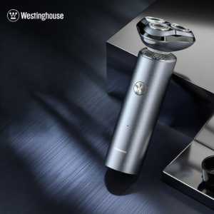 Westinghouse | Portable Mini Electric Shaver for Travel Westinghouse R308 Mens Full Body Washable Razor Double Shave Type Quick Charge