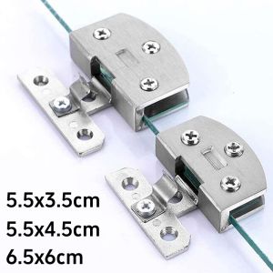 Quality Free-opening Hole Glass Cabinet Door Hinges Display Cabinet Hinges Swivel Cupboard Hinges Hardware