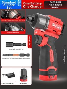 Chigo | Brushless Lithium-Ion Impact Screwdriver