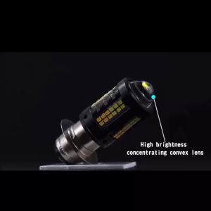 1PC Motorcycle Headlight LED Bulbs T19 P15D H4 H6 BA20D Two-color Hi Lo beam Motorbike Front light Fog Lights DC12V-60V LED20
