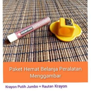 Rautan Krayon Lubang Super Besar Giotto Dan Krayon Putih Sakura Cray Pas Expressionist Peralatan Menggambar
